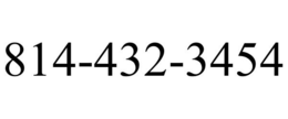 814-432-3454 trademark