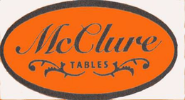 MCCLURE TABLES trademark