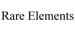 RARE ELEMENTS trademark