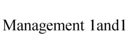 MANAGEMENT 1AND1 trademark