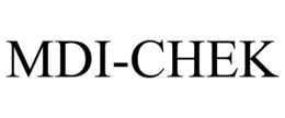MDI-CHEK trademark