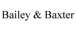 BAILEY & BAXTER trademark