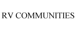 RV COMMUNITIES trademark