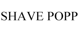 SHAVE POPP trademark