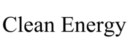 CLEAN ENERGY trademark