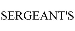 SERGEANT'S trademark