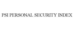 PSI PERSONAL SECURITY INDEX trademark