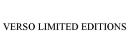 VERSO LIMITED EDITIONS trademark