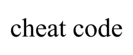 CHEAT CODE trademark