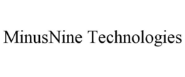 MINUSNINE TECHNOLOGIES trademark