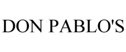 DON PABLO'S trademark
