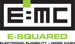 E=MC E-SQUARED ELECTRONIC ELIGIBILITY = MORE CASH trademark