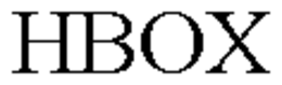 HBOX trademark