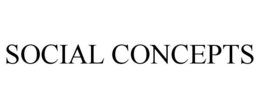 SOCIAL CONCEPTS trademark