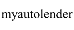 MYAUTOLENDER trademark