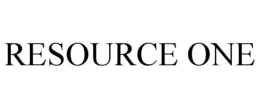 RESOURCE ONE trademark