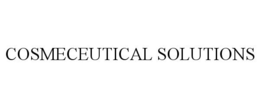 COSMECEUTICAL SOLUTIONS trademark