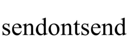 SENDONTSEND trademark