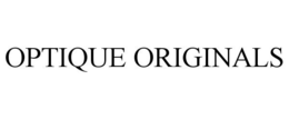OPTIQUE ORIGINALS trademark