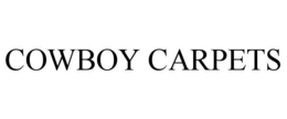 COWBOY CARPETS trademark