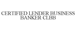 CERTIFIED LENDER BUSINESS BANKER CLBB trademark