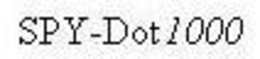 SPY-DOT1000 trademark