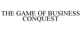 THE GAME OF BUSINESS CONQUEST trademark