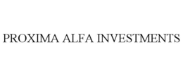 PROXIMA ALFA INVESTMENTS trademark