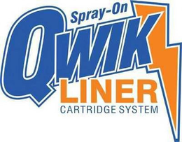 SPRAY-ON QWIK LINER CARTRIDGE SYSTEM trademark