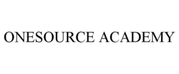 ONESOURCE ACADEMY trademark