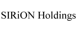SIRION HOLDINGS trademark