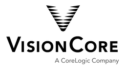 V VISIONCORE A CORELOGIC COMPANY trademark