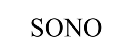 SONO trademark