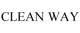 CLEAN WAY trademark