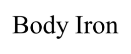 BODY IRON trademark