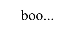 BOO... trademark