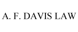 A. F. DAVIS LAW trademark