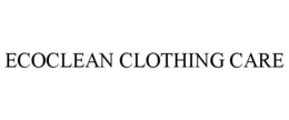 ECOCLEAN CLOTHING CARE trademark