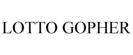 LOTTO GOPHER trademark