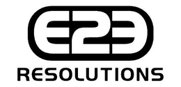 E2E RESOLUTIONS trademark