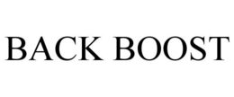 BACK BOOST trademark