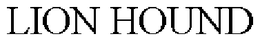 LION HOUND trademark