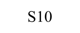 S10 trademark