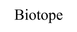 BIOTOPE trademark