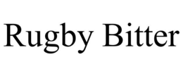 RUGBY BITTER trademark