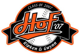 CLASS OF 2007 HOF '07 RIPKEN & GWYNN trademark