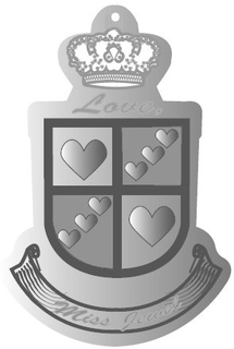 LOVE, MISS JEWEL trademark