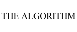 THE ALGORITHM trademark