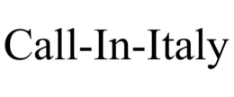 CALL-IN-ITALY trademark