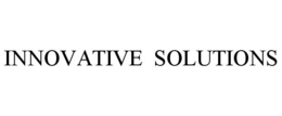 INNOVATIVE SOLUTIONS trademark